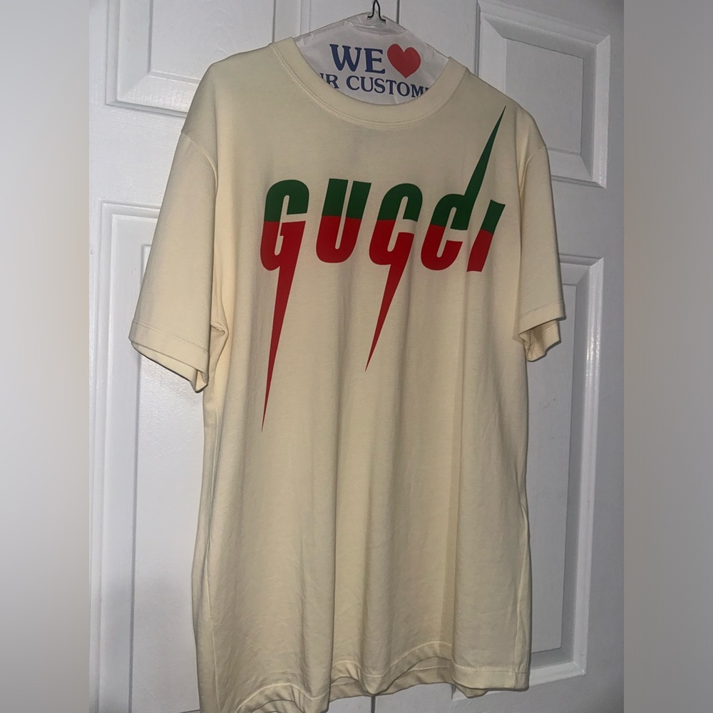 T SHIRT with GUCCI BLADE PRINT
